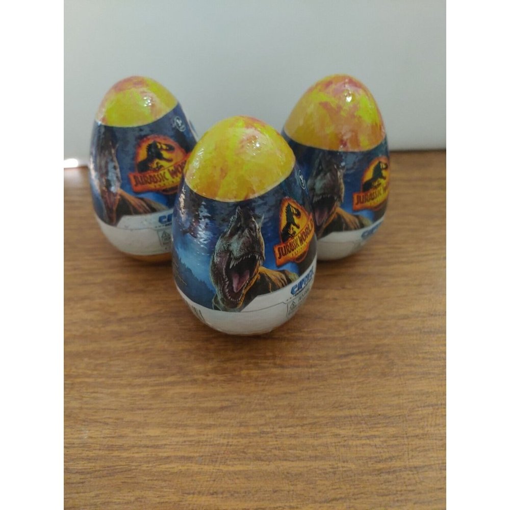 Jurassic World Dominion Captivz Toy Figure Dinosaur Mystery Egg lot of 3